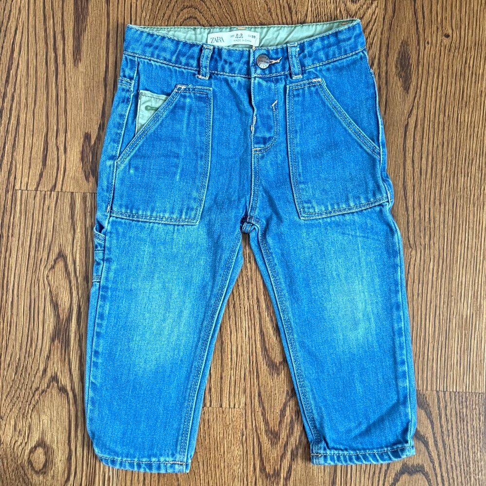 Zara Toddler Unisex Denim Jeans Size 2-3
